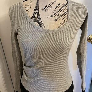 NWT Zara scoop neck top medium